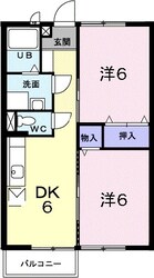 サンヒルズＢの物件間取画像